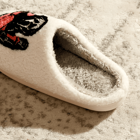 Cozy Plush Halloween Slippers for Adults