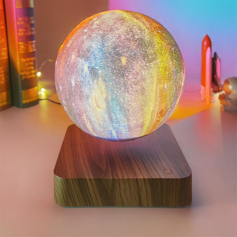 LunaFloat - Lampe lune 3D flottante avec éclairage magique