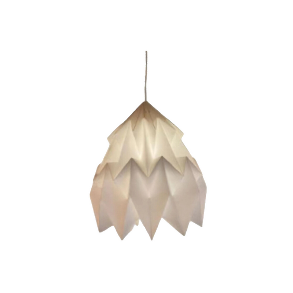 OrigamiGlow – Suspension inspirée de l’origami avec design artistique en couches