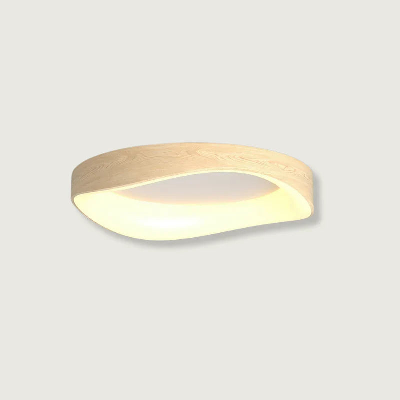 GlowTimber - Suspension en bois avec éclairage LED doux pour un intérieur élégant