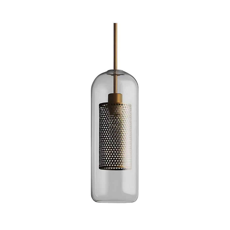 GlassLuxe - Elegant glas pendellampe til moderne interiør