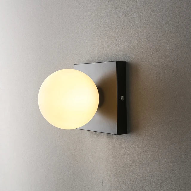 GlowSquare - Applique murale carrée moderne avec éclairage d'ambiance doux