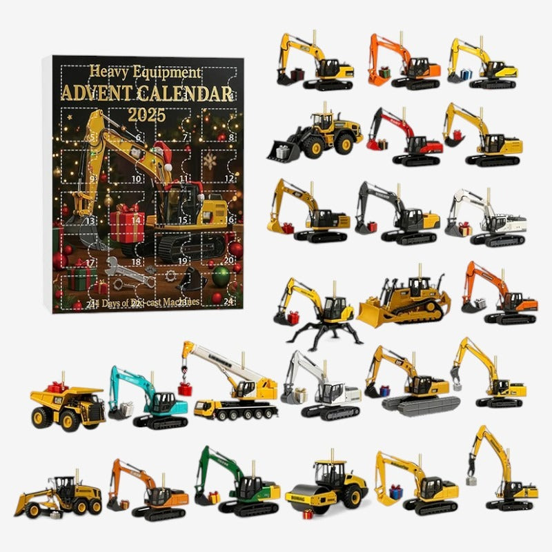 CraneJoy - Calendrier de l'Avent jouet grue pour cadeau de Noël