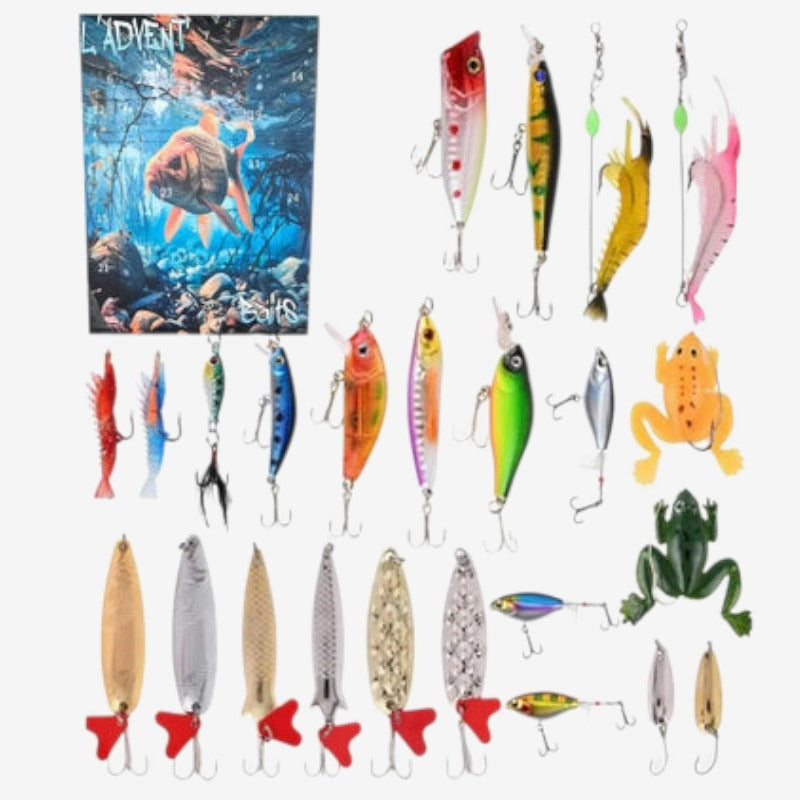 HookTide - Fiskeri Adventskalender Julegave