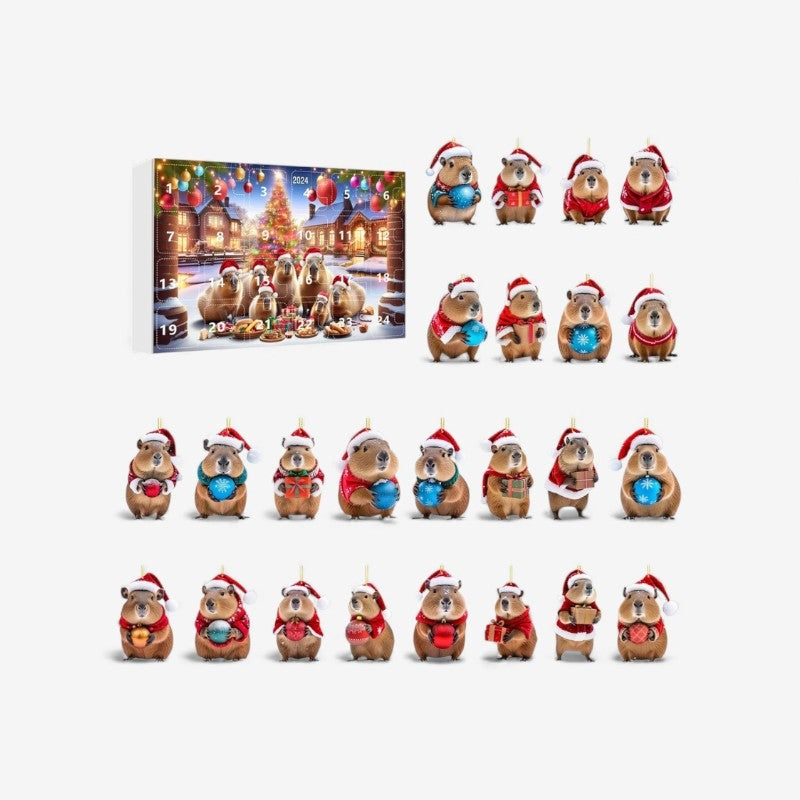 ChillPaws - Calendrier de l'Avent capybara coffret cadeau