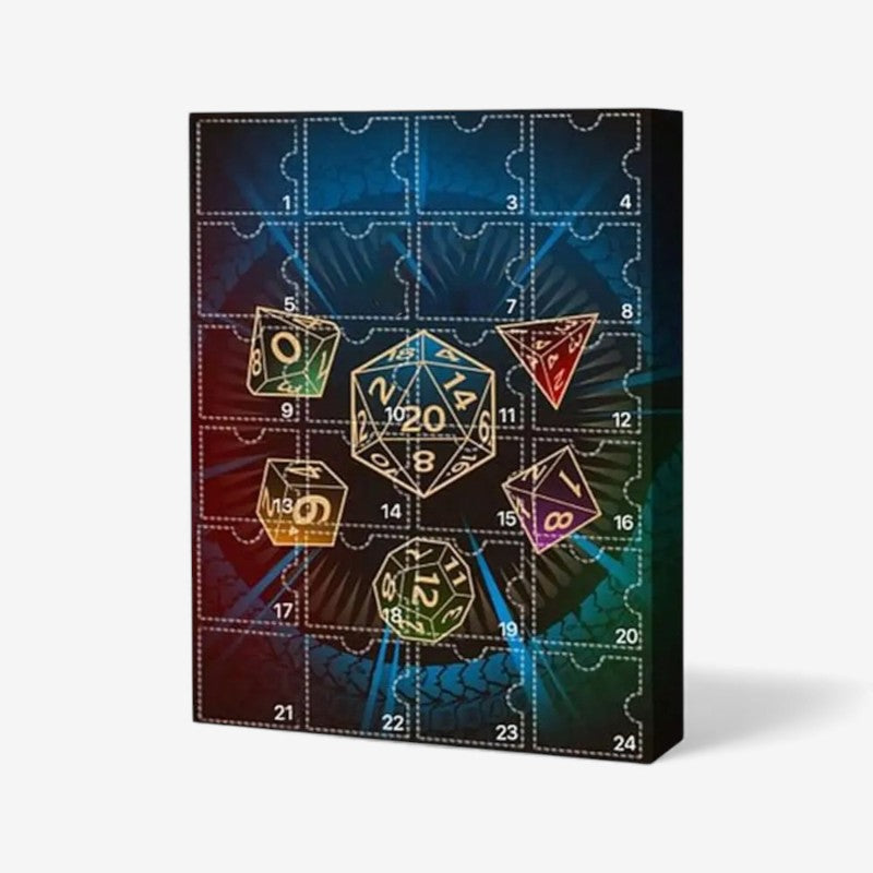 TreasureHunt - Calendrier de l'Avent Donjons et Dragons pour cadeau de Noël