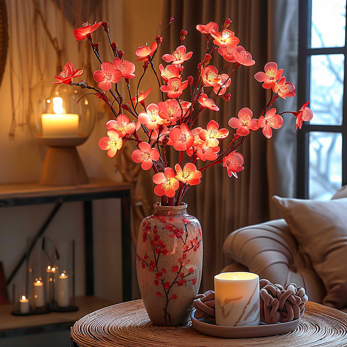 FairyBranch - Décoration magique avec bougies à l'huile d'olive