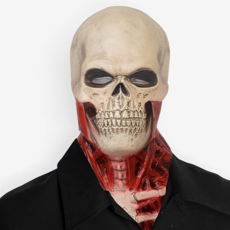 Skeletmaske til Halloween