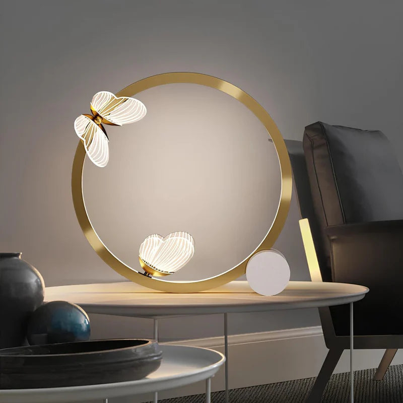 LumaFlair – Lampe de table LED en forme de papillon pour un éclairage d’intérieur stylé