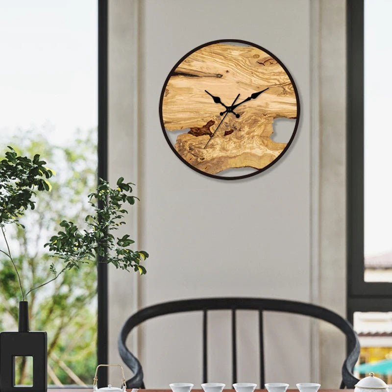 LucidHours – Horloge murale transparente au design élégant pour intérieur moderne  