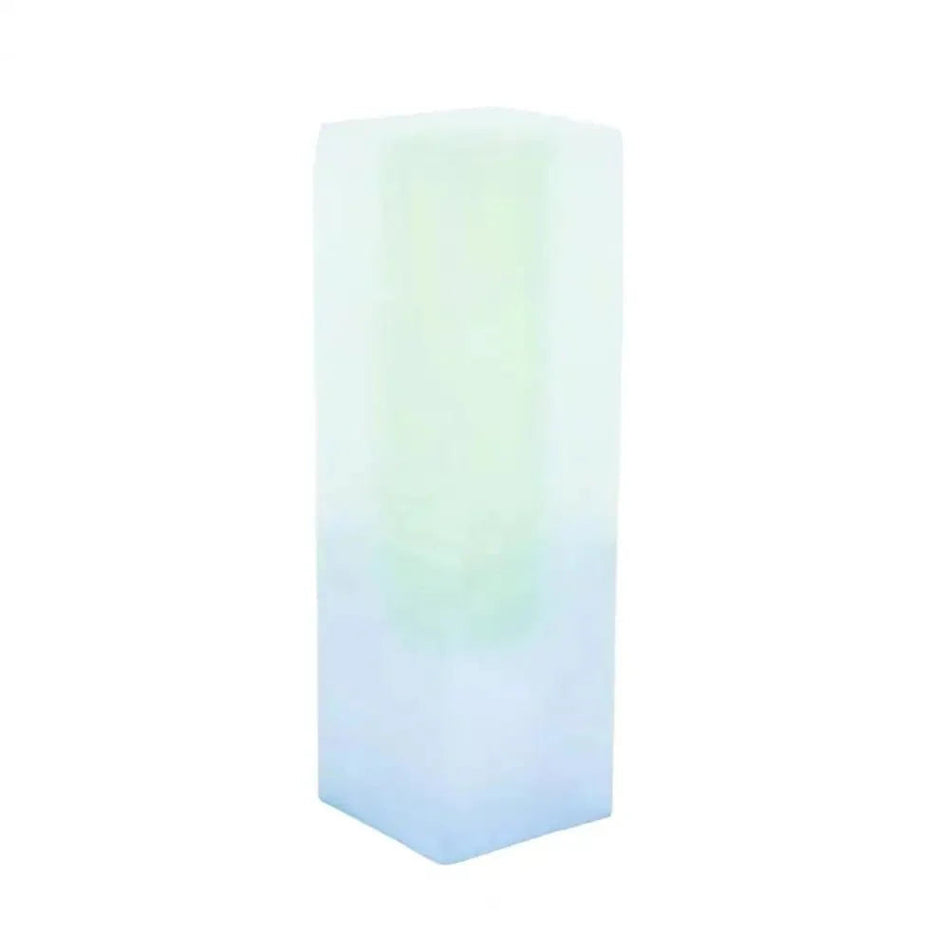 SleekLook – Firkantet vase med geometrisk design til perfekt blomsterdekoration