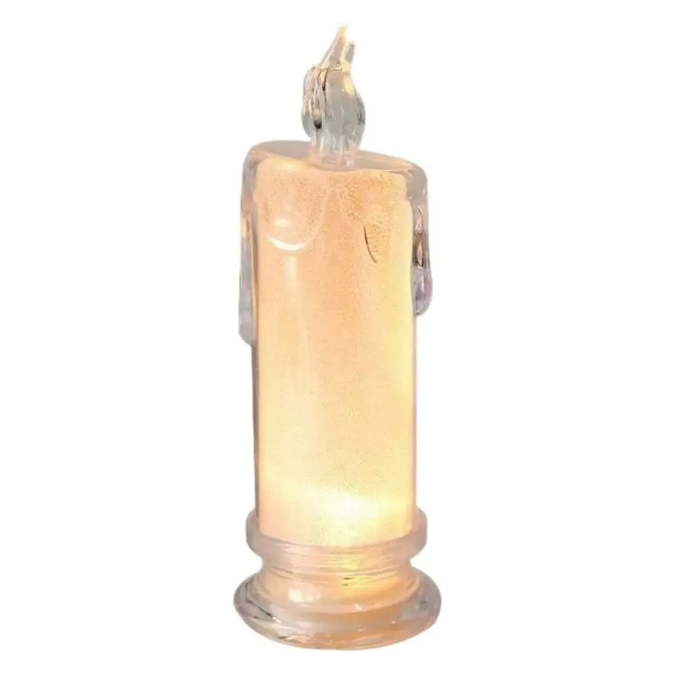 GlowMuse – Source lumineuse LED sans flamme avec effet de scintillement doux  