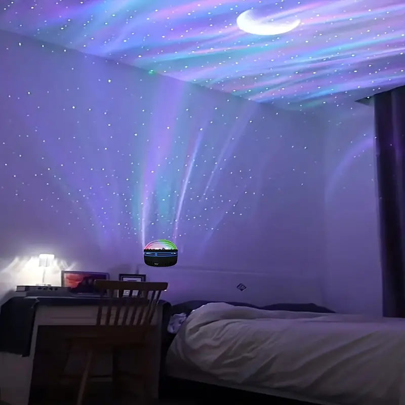LumaSky - Projecteur d’étoiles enchanteur pour une pièce apaisante