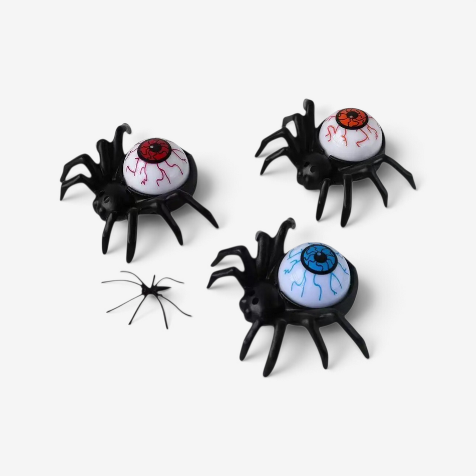 Bougeoirs d’Halloween en forme d’araignée aux motifs décoratifs