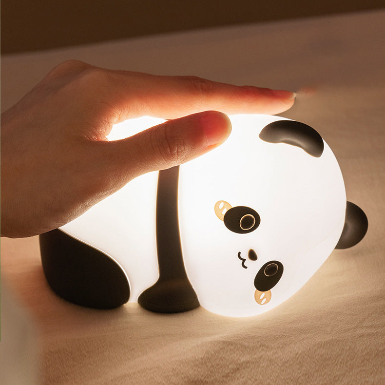 PandaGlow - Veilleuse LED panda ludique avec commande tactile et lumière chaleureuse