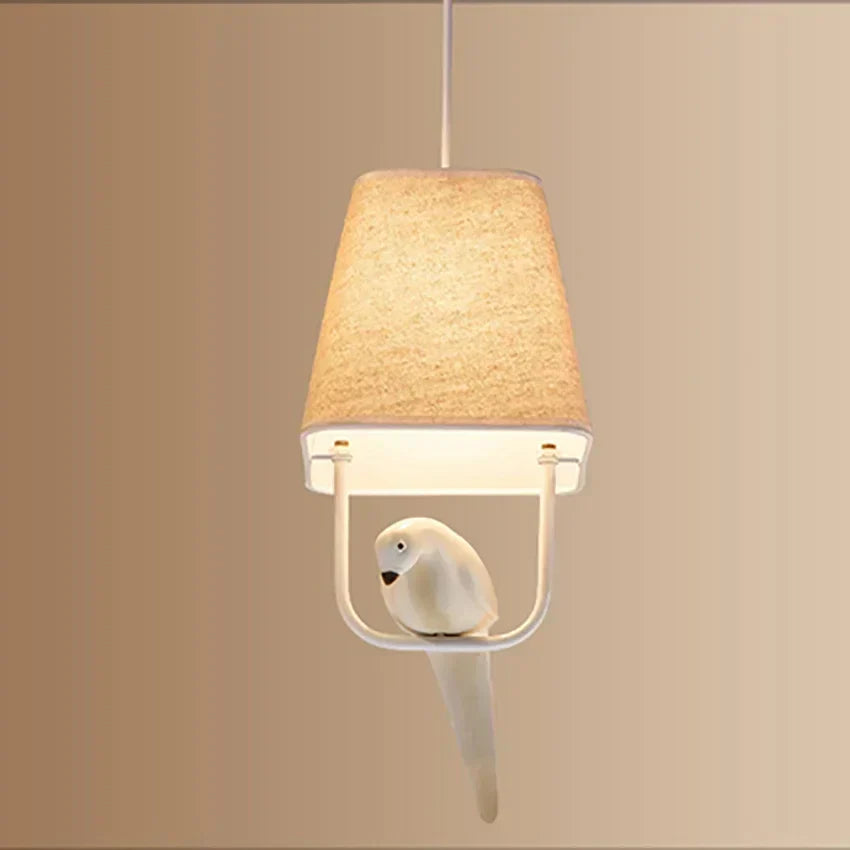 NestGlow – Suspension élégante inspirée des oiseaux scandinaves avec fonction dimmable  