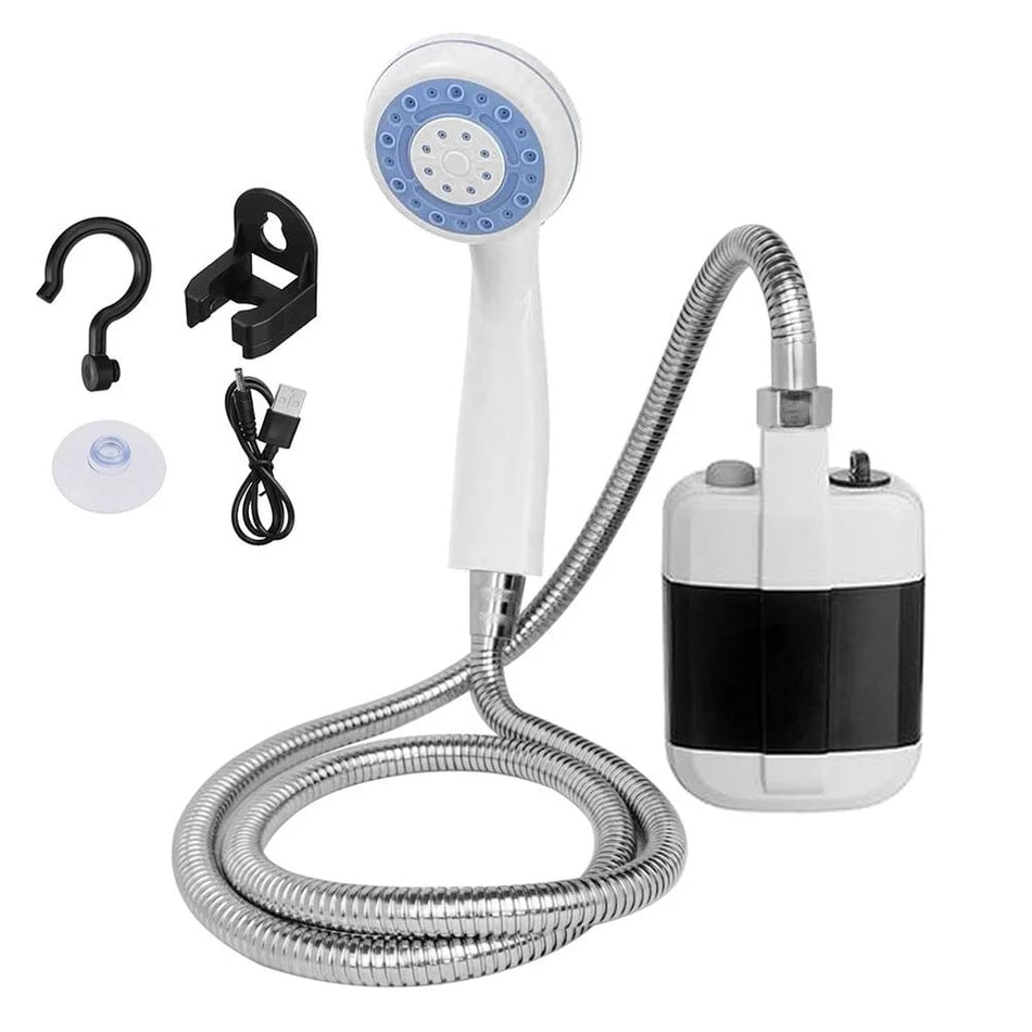 PetSplash – Douche extérieure portable pour animaux et jardin avec recharge USB