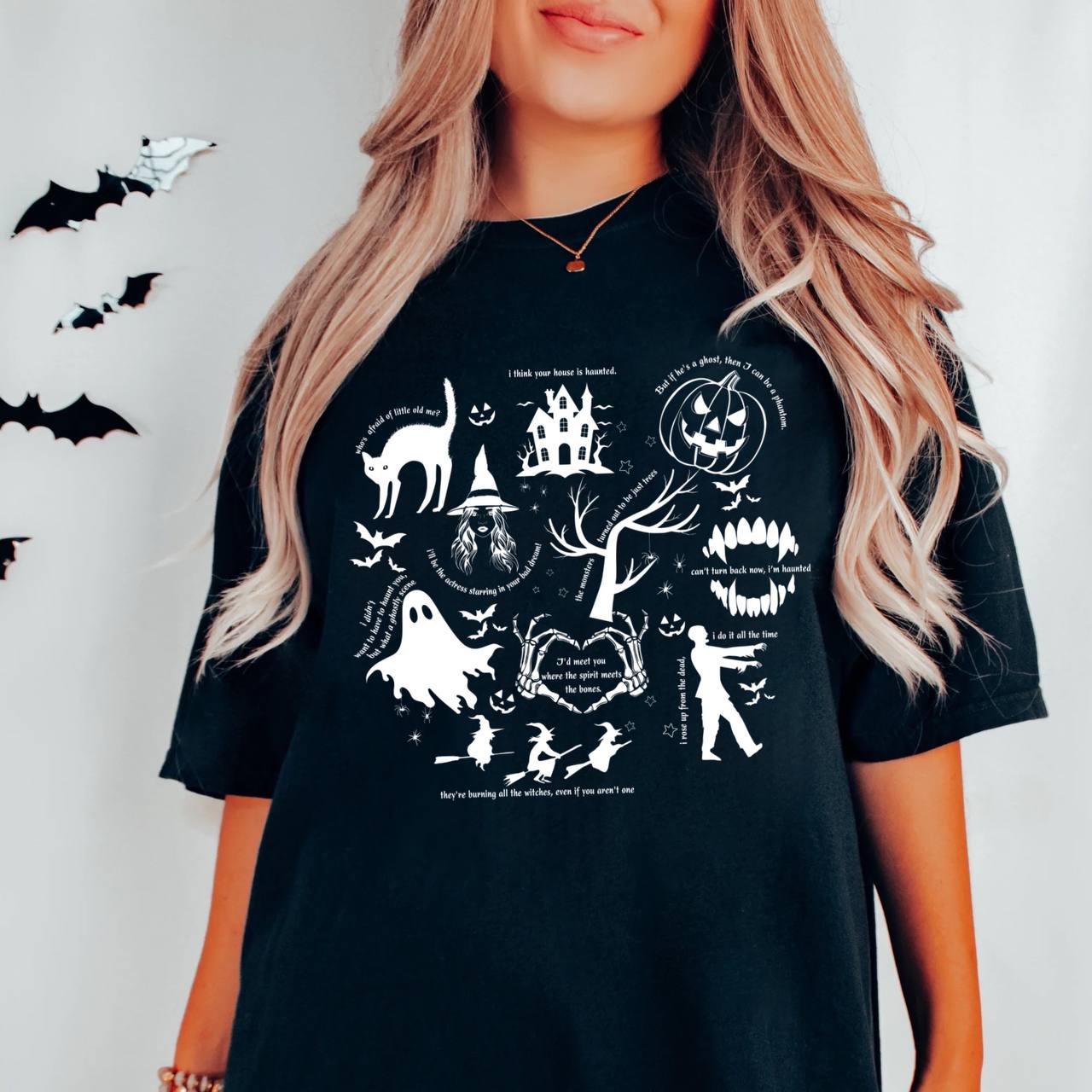 Halloween Graphic Sweatshirt for Women