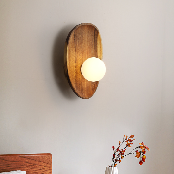 GlowVine - Applique murale en bois moderne pour une atmosphère chaleureuse et accueillante