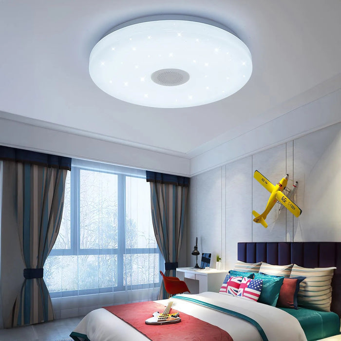 LumaGlow – Plafonnier RGB intelligent pour une ambiance personnalisée
