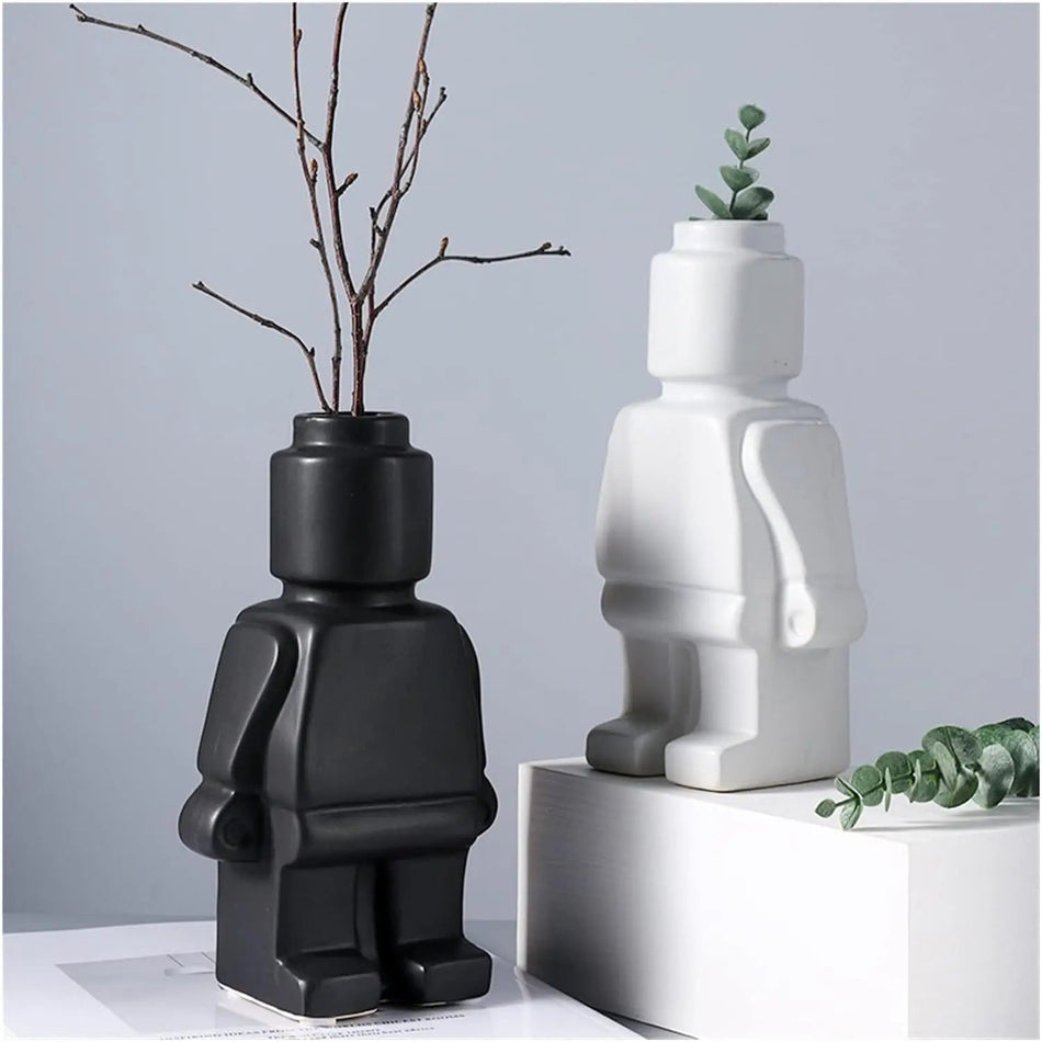BloqBloom – Moderne Lego-inspireret urtepotte med legende minimalistisk design