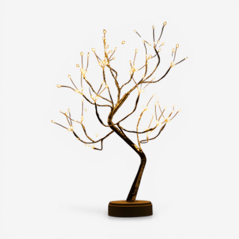 GlowTree – Veilleuse LED en forme d’arbre avec bouton tactile