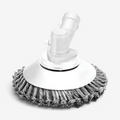 HerbiCut – Tête de coupe pour débroussailleuse avec 36 brosses métalliques tressées
