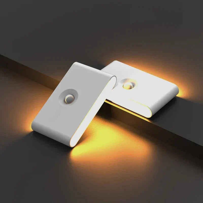 GlowStep – Lampes de nuit LED avec détecteur de mouvement, recharge USB et lumière douce et chaude