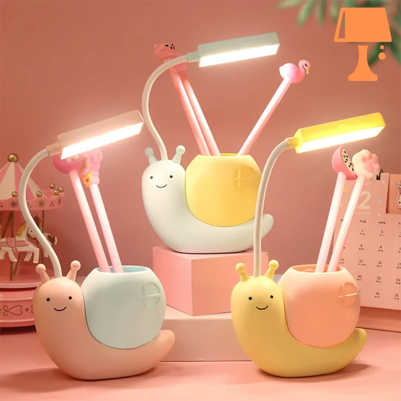 SnailGlow - Lampe de chevet sans fil ludique pour des moments magiques  