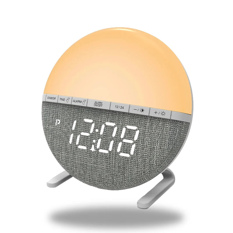 LumiRise - Lampe de chevet élégante avec minuterie pour un confort amélioré  