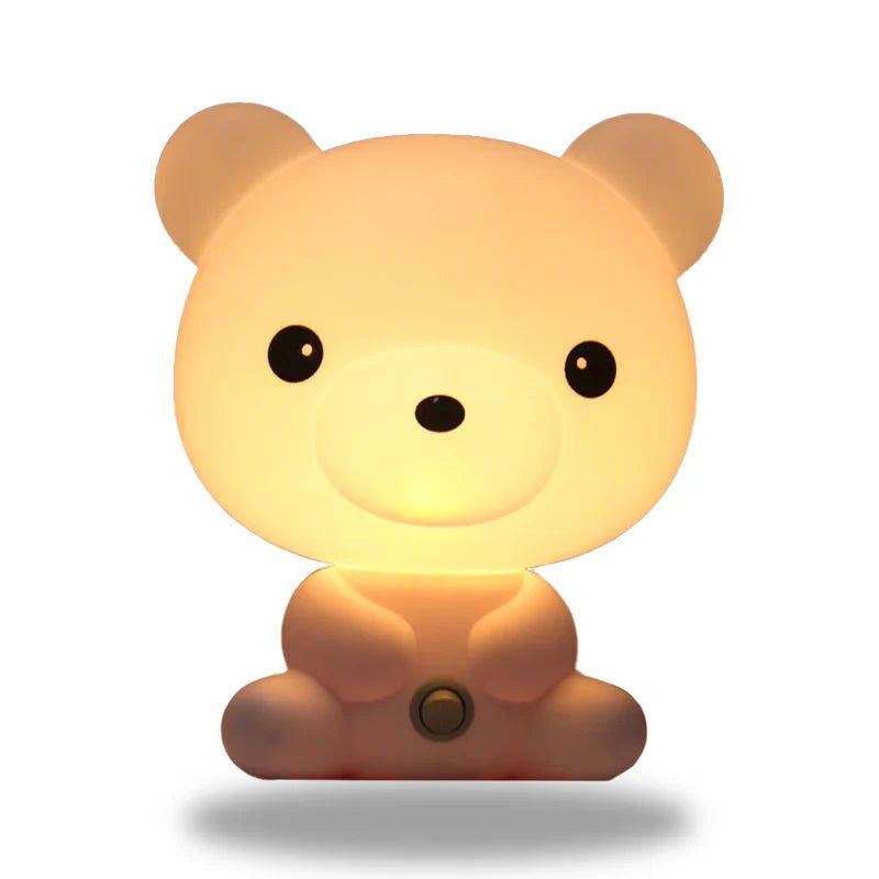 HugBear - Lampe de lit Ours en peluche pour une douce lueur nocturne