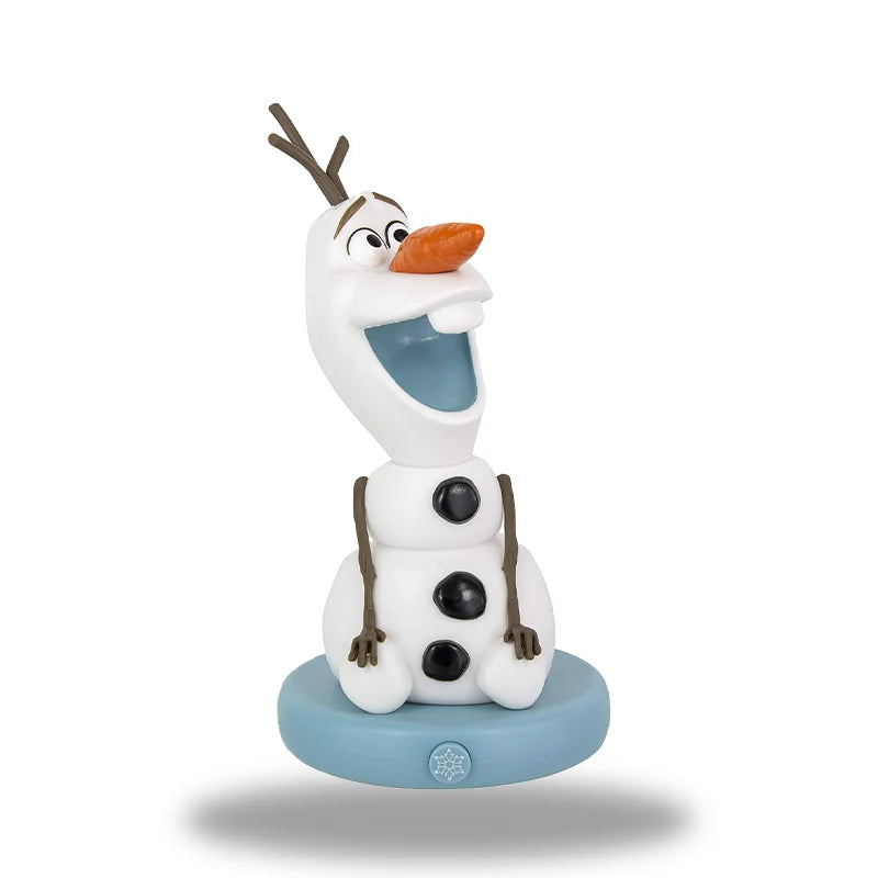FrostGlow - Lampe de chevet Olaf adorable avec lumière douce