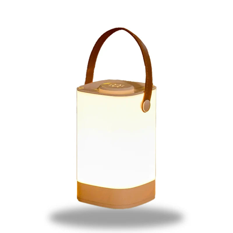 LumeGlow - Lampe de chevet LED sans fil moderne avec éclairage d’ambiance réglable  