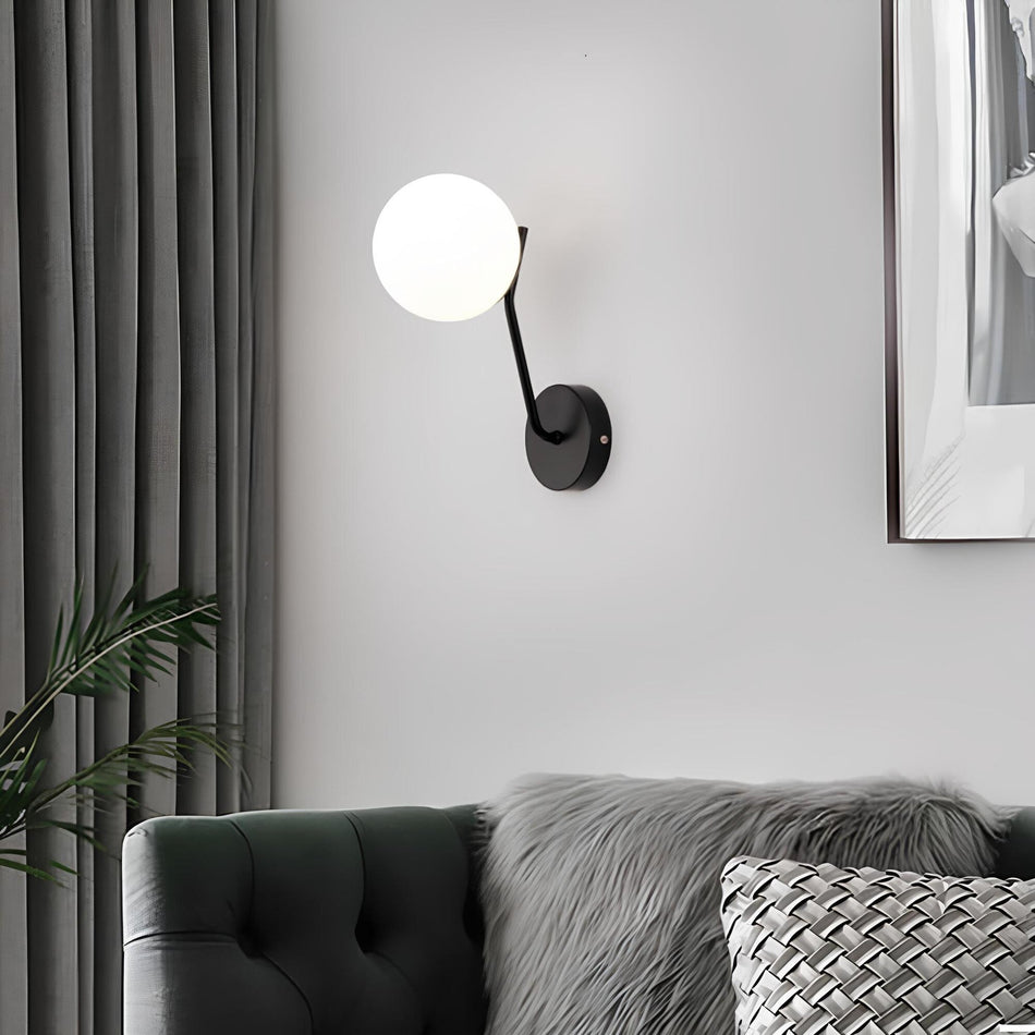 LumiGlas - Applique murale élégante avec design en verre moderne pour une maison stylée