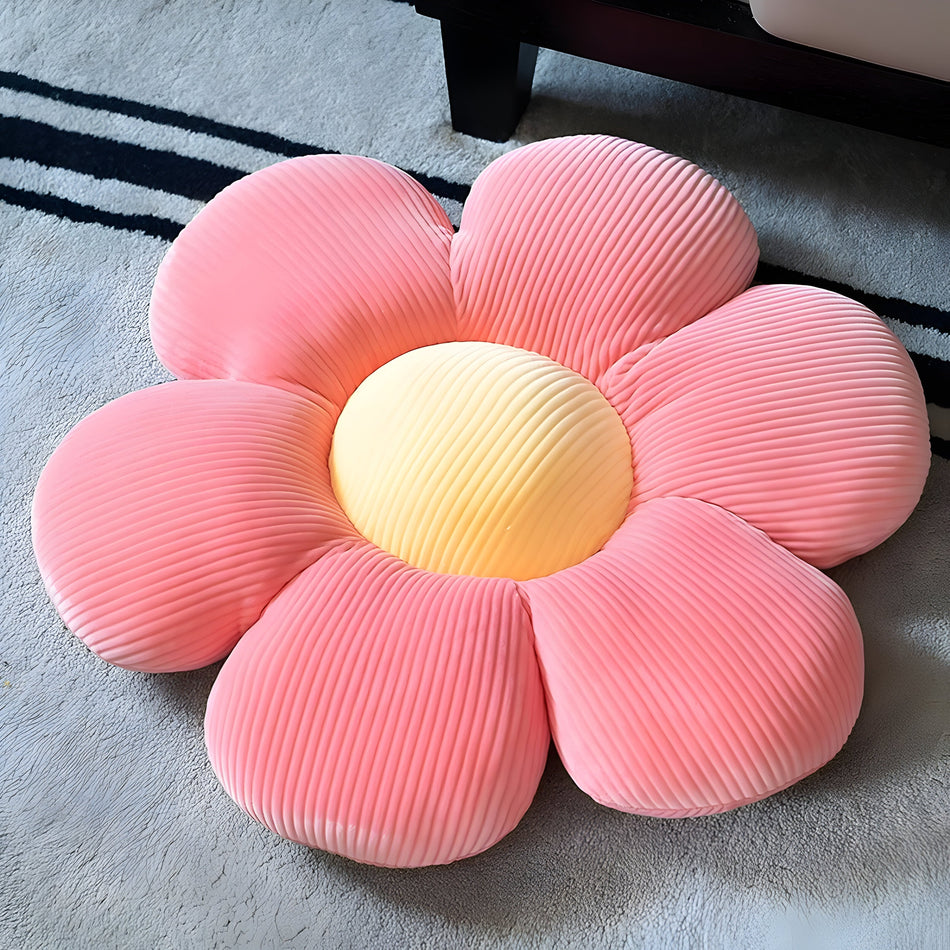 FloraDream – Coussin ludique à six pétales pour confort et style