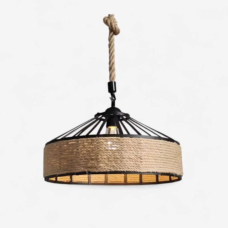 CageGlow - Loftlampe med burdesign til køkkenindretning