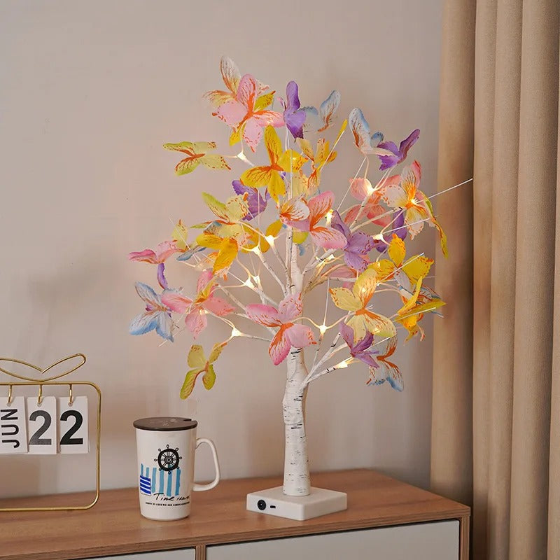 BloomLight - Lampe de table inspirée de la nature avec design floral