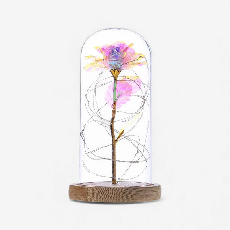LumiRose – Lampe de table LED au design inspiré de la rose et portable