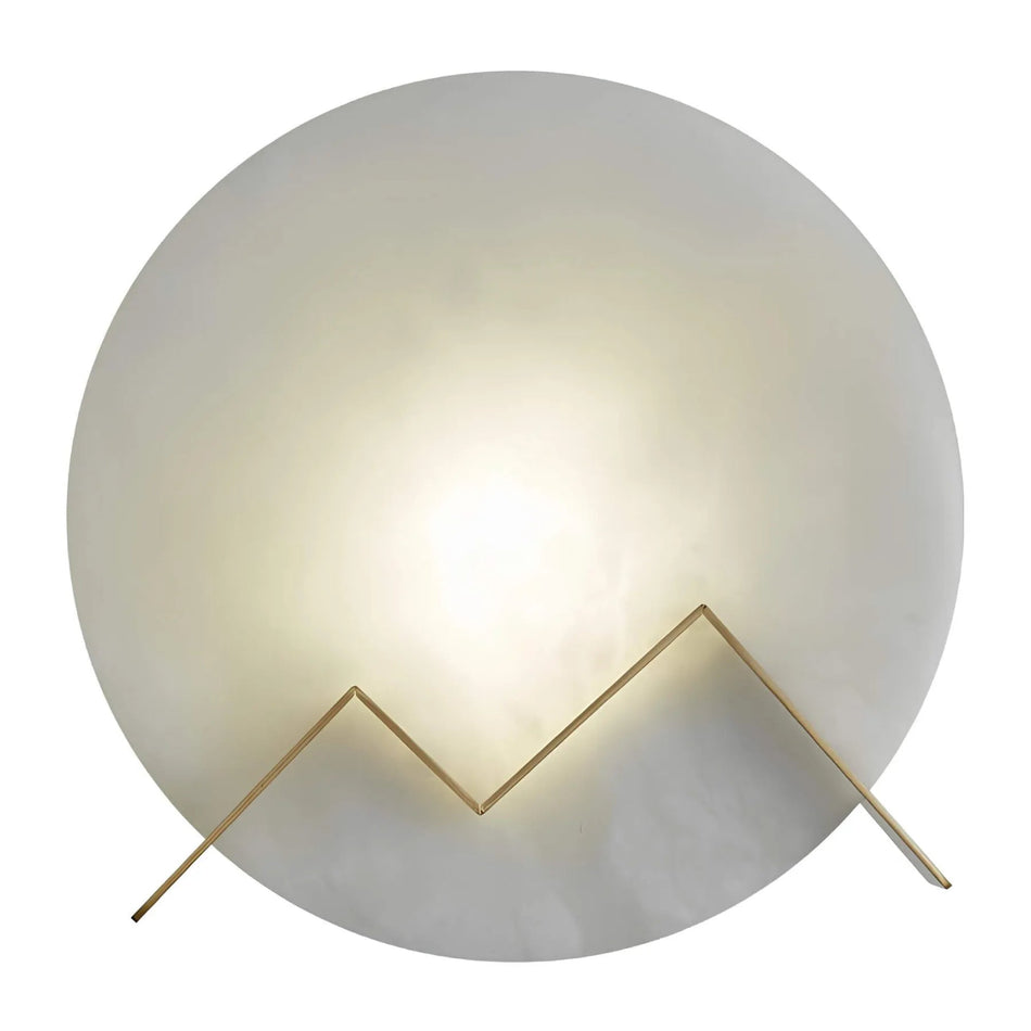 LuxuraGlow - Applique murale élégante avec finition marbre luxueuse pour une ambiance sophistiquée