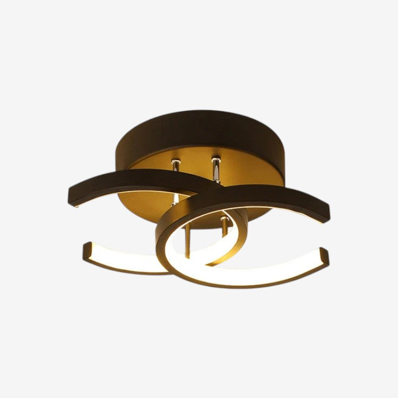 RingGlow – Plafonnier LED avec design inspiré de double anneau