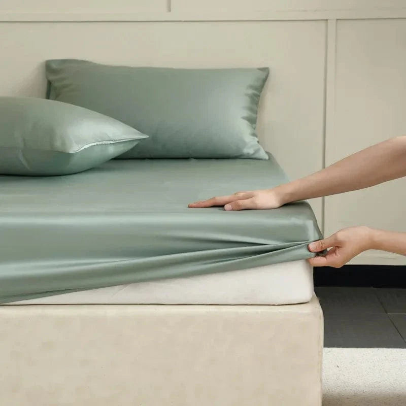 SoftShield – Monteret madrasbetræk med elegant oval form og sikker pasform til moderne stil