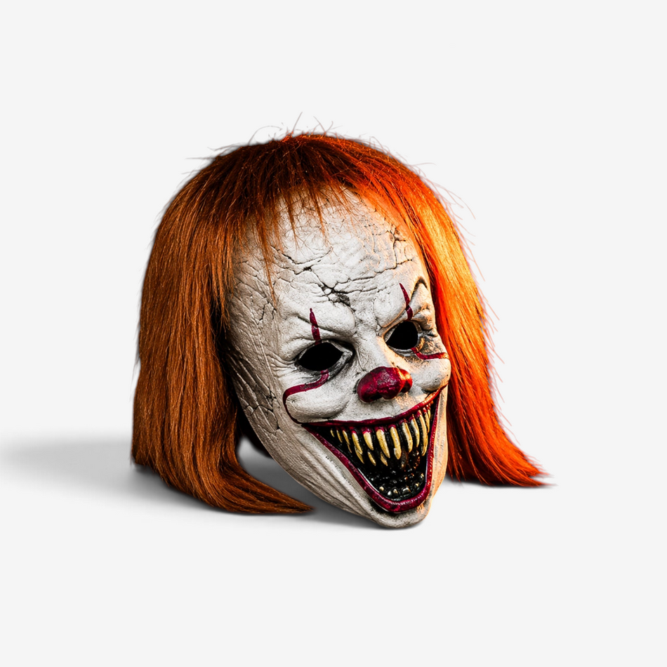 VexaClown - masque de Pennywise avec cheveux et dents