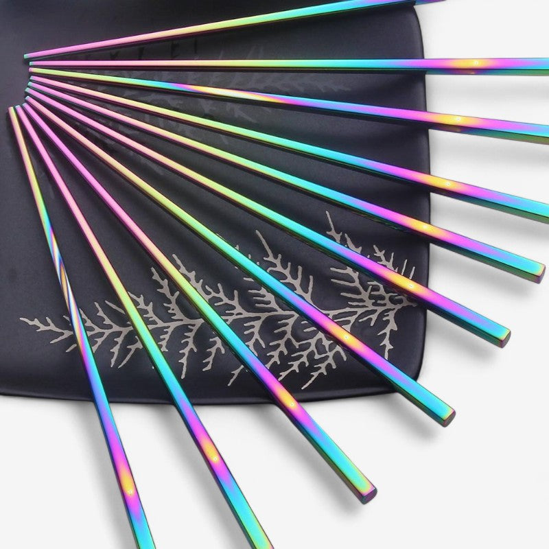 DineGlow - Baguettes irisées au design élégant  