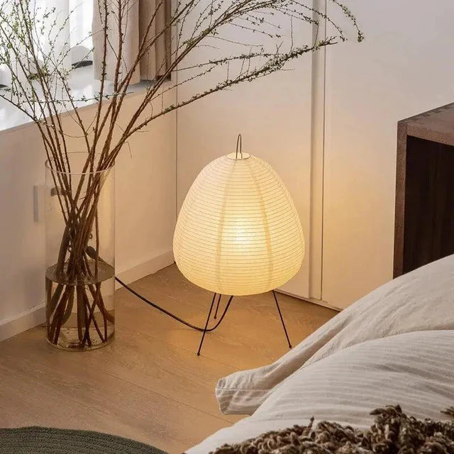 TradiGlow - Lampe LED moderne avec essence japonaise