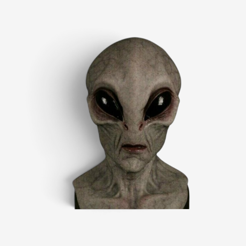 Masque de tête d’alien réaliste pour Halloween et le cosplay