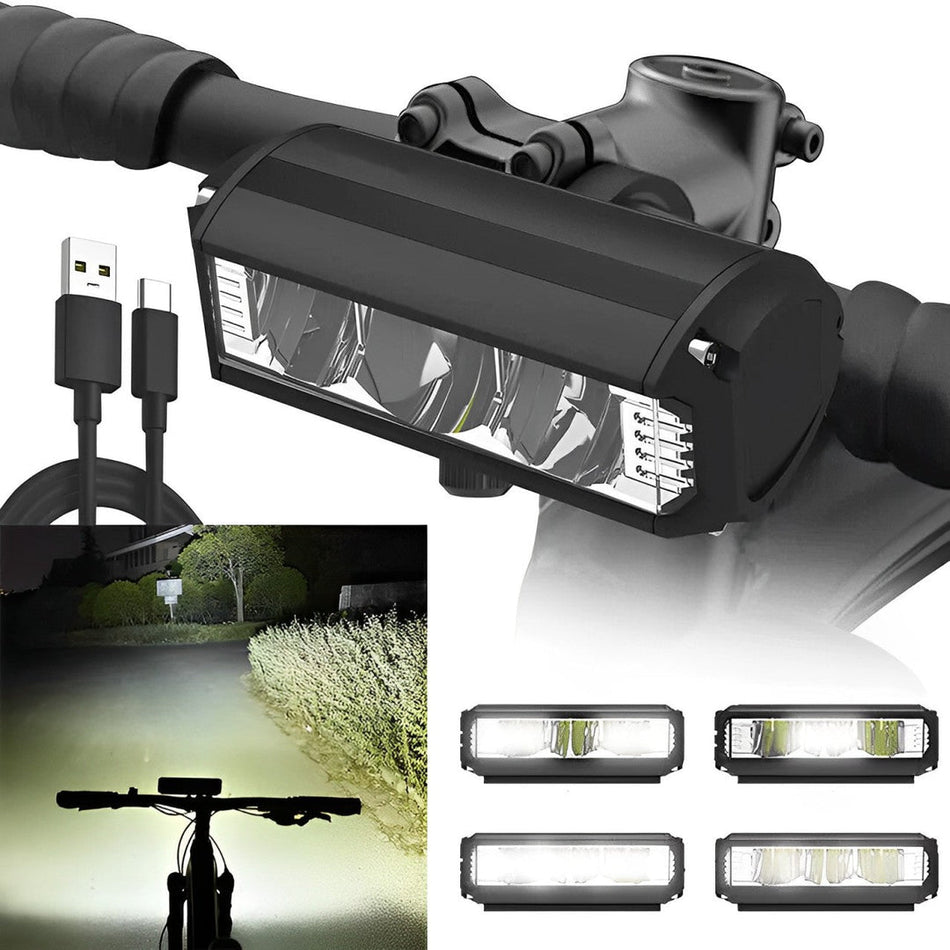 RideBright - Lumière LED réglable pour vélo, pour plus de sécurité sur la route