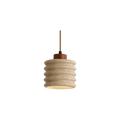 LumiRock - Suspension en pierre naturelle élégante pour une ambiance chaleureuse et stylée