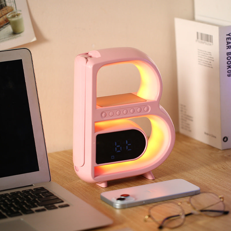 LumiBeat - Smart vækkeur med RGB-lys og trådløs højttaler