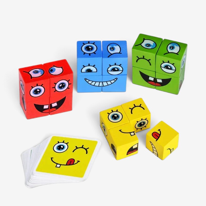 Cubequest -Puzzle interactif avec cubes et cartes