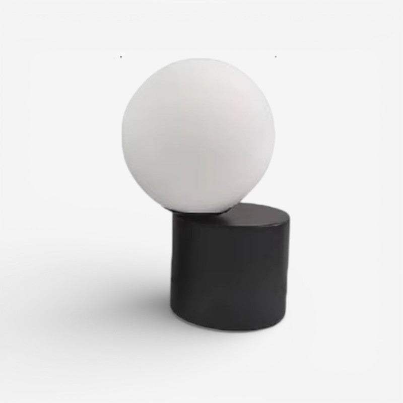 BrightOrb - Lampe de table LED avec design sphère et base ronde